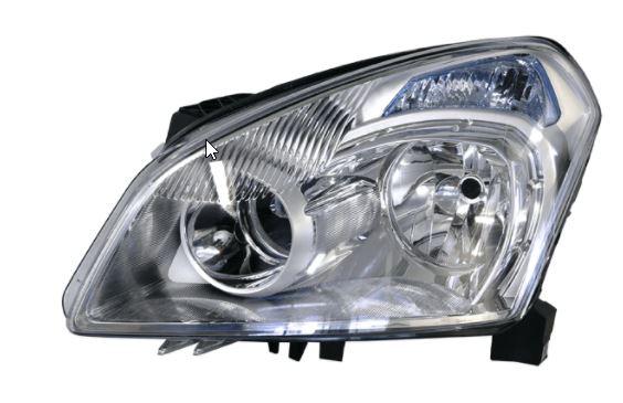 NISSAN HEADLIGHT LH QASHQAI J10 HALOGEN TYPE 07-09 ELECTRIC
