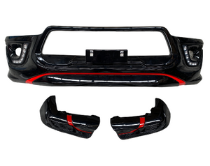 TOYOTA HILUX  BUMPER ENHANCEMENT SET HILUX 15 - 18 AFTERMARKET