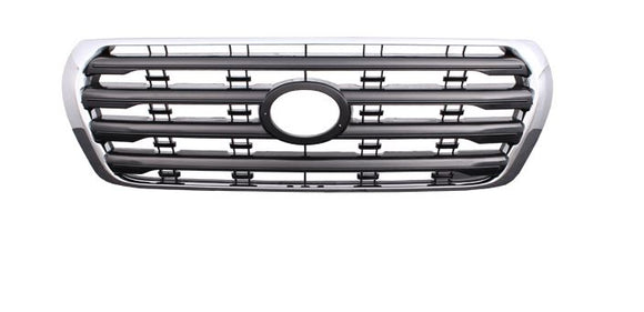 TOYOTA LANDCRUISER 200 SERIES 2007 ON GRILLE ASS'Y CHROME/SILVER '13 AFTERMARKET