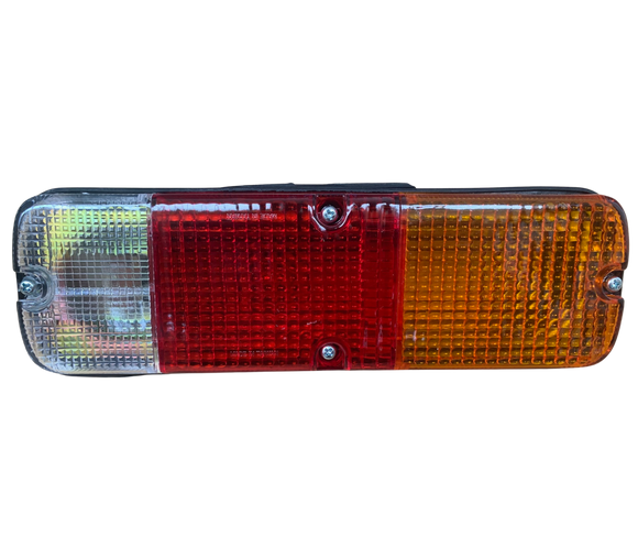 TOYOTA TAIL LIGHT HILUX FLAT DECK 1984 - ON  METAL BASE  26-5 AFTERMARKET