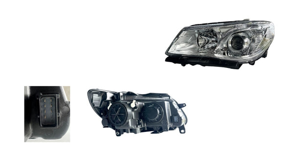 HOLDEN COMMODORE LH HEADLIGHT VF1 EVOKE 13 - 15