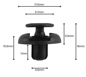 TOYOTA LANDCRUISER GUARD LINER CLIP