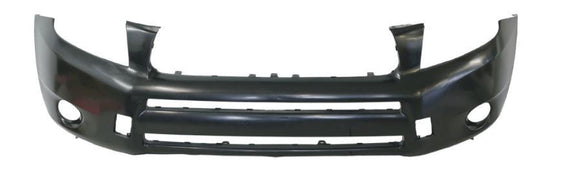 TOYOTA BUMPER FRONT RAV4 WITH FLARE HOLE 2006 - 2009 AFTERMARKET