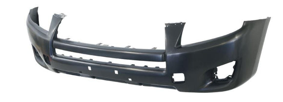 TOYOTA BUMPER FRONT RAV4 NON FLARE HOLE  2009 - 2012 AFTERMARKET