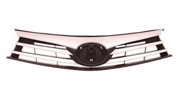 TOYOTA GRILLE ZRE172 SEDAN WITH CHROME  13 - 15 AFTERMARKET
