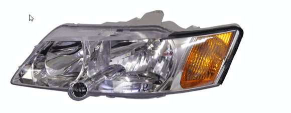 HOLDEN HEADLIGHT LH VY COMMODORE CHROME AMBER 02 - 04