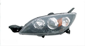 MAZDA HEADLIGHT 2951 LH MAZDA 3 AXELA HATCH MANUAL ADJUST 04 - 08