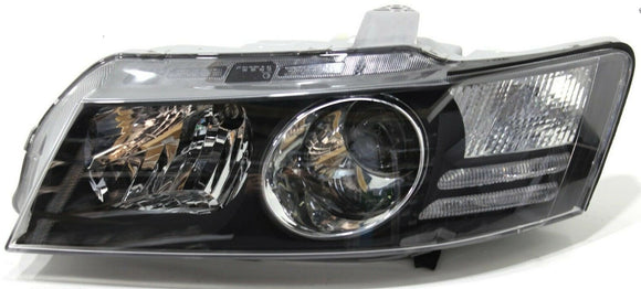 HOLDEN HEADLIGHT LH VZ SS BLACK 04 - 06