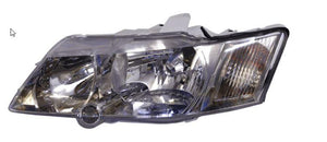 HOLDEN HEADLIGHT LH VY COMMODORE CHROME 02 - 04