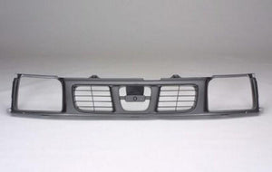 NISSAN GRILLE NAVARA D22 GREY 1998 - 2000