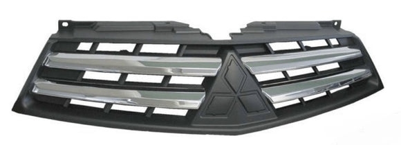 MITSUBISHI GRILLE TRITON  CHROME AND BLACK 2010 - 2014