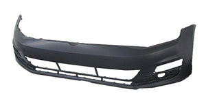 VW BUMPER FRONT GOLF MK7 HIGHLINE WITH SENSOR & WASHER HOLES  13 - 18